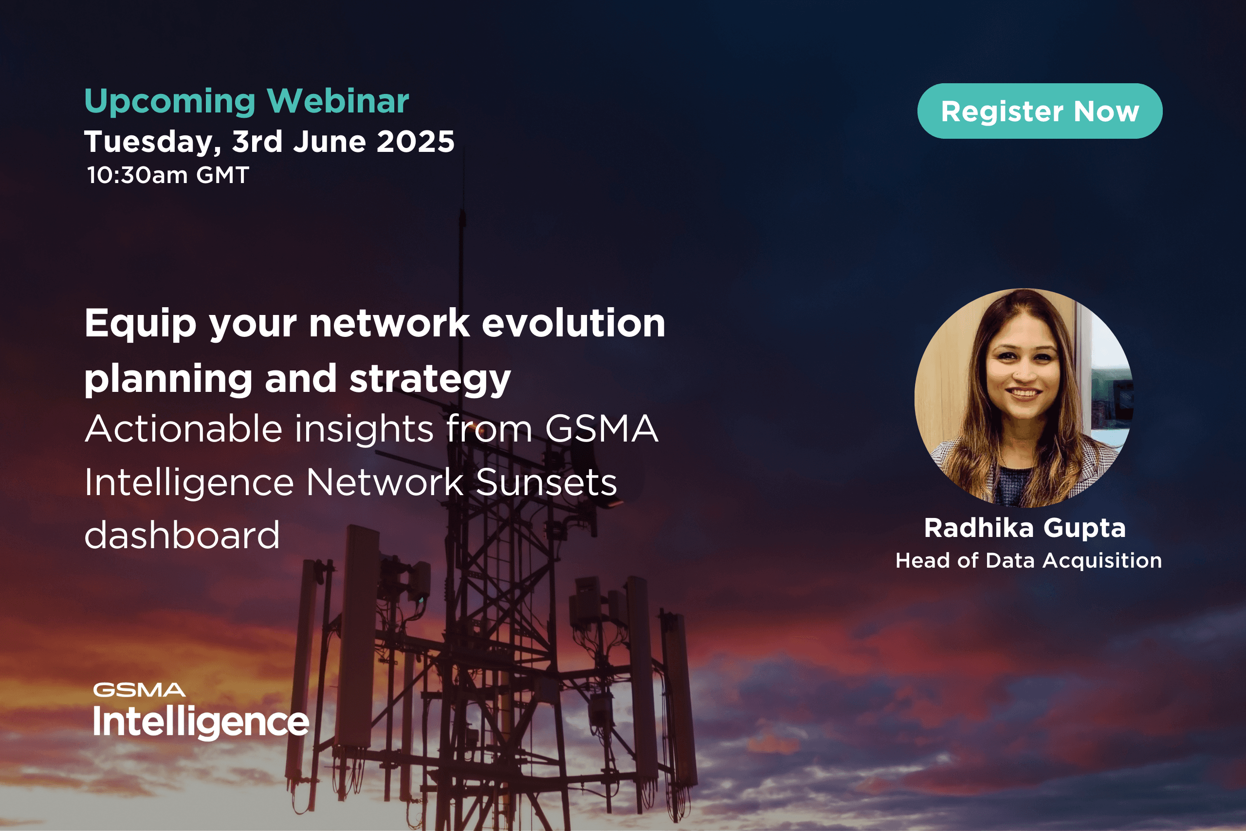 Equip your network evolution planning and strategy with GSMA Intelligence Network Sunsets dashboard