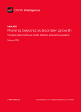 Moving beyond subscriber growth - Emerging opportunities as mobile adoption approaches saturation