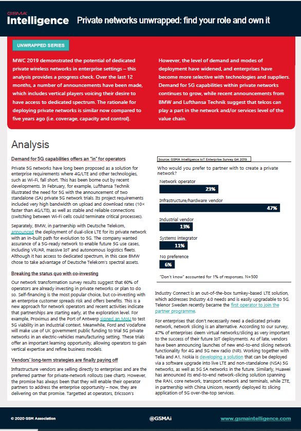 Private networks unwrapped: find your role and own it
