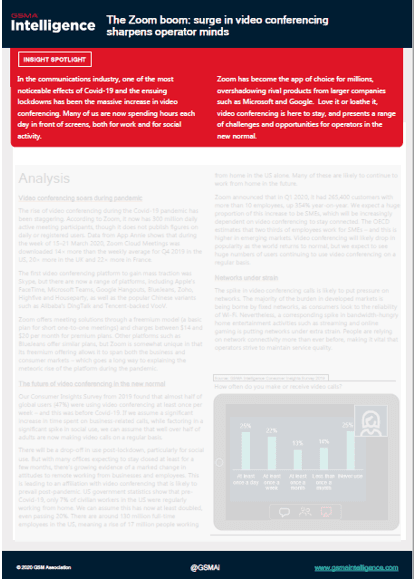 The Zoom boom: surge in video conferencing sharpens operator minds