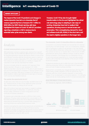IoT: counting the cost of Covid-19