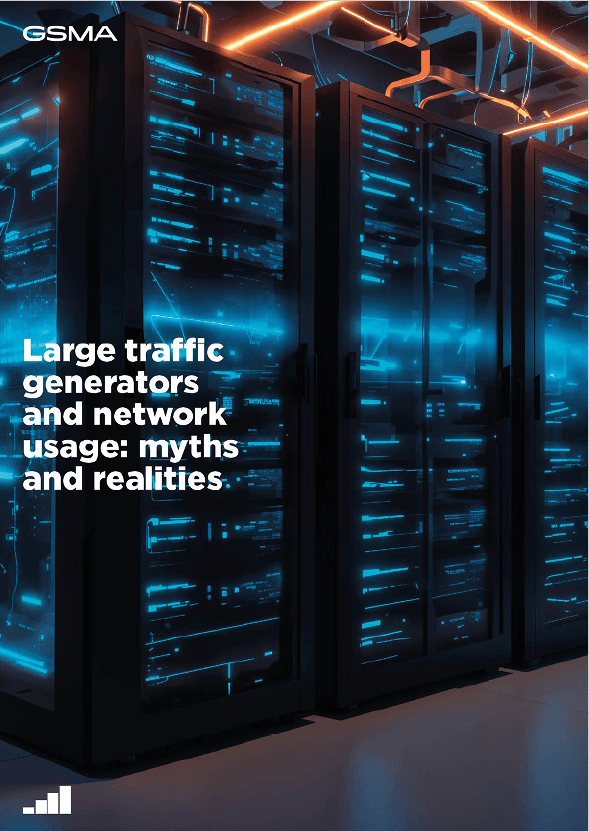 Large traffic generators and network usage: myths and realities