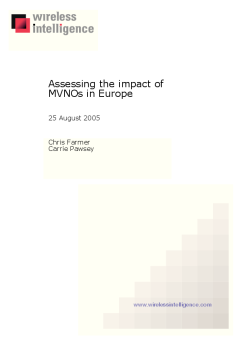 Assessing the impact of MVNOs in Europe