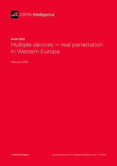 Multiple devices: real penetration in Western Europe