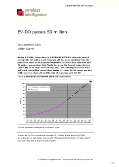 EV-DO passes 50 million