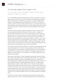 O2 records lowest churn rates in UK - O2 UK success in customer retention linked to iPhone, loyalty schemes and SIM-only contracts