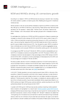 M2M and MVNOs driving US connections growth