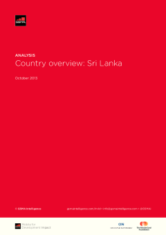 Country overview: Sri Lanka