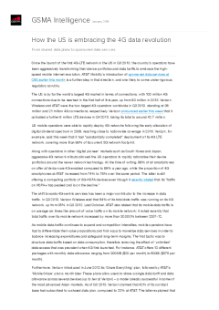 How the US is embracing the 4G data revolution - From shared data plans to sponsored data services
