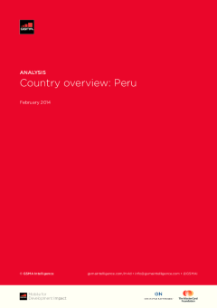 Country overview: Peru