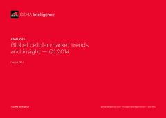 Global cellular market trends and insight — Q1 2014