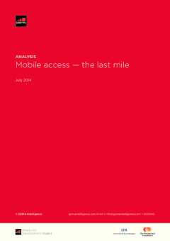 Mobile access — the last mile