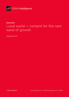 Local world — content for the next wave of growth