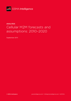 Cellular M2M forecasts and assumptions: 2010-2020 - Unlocking the M2M opportunity through collaboration and interoperability