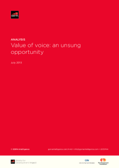 Value of voice: an unsung opportunity