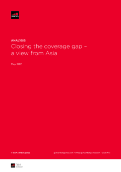Closing the network 'coverage gaps' in Asia