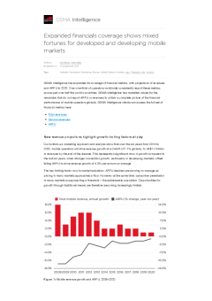 Expanded financials coverage shows mixed fortunes for developed and developing mobile markets