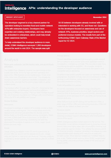 APIs: understanding the developer audience